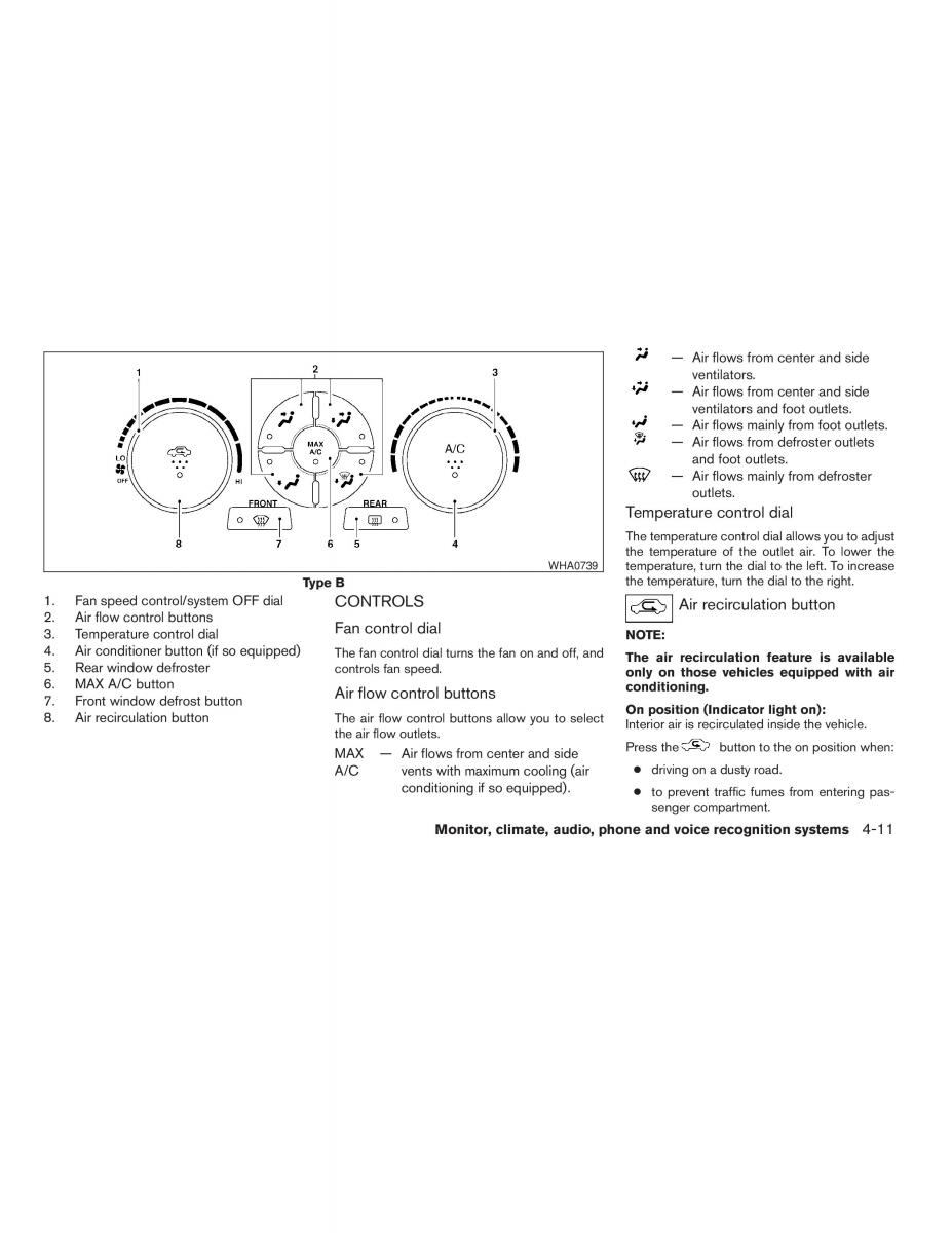 Nissan Altima L32 IV 4 owners manual / page 155