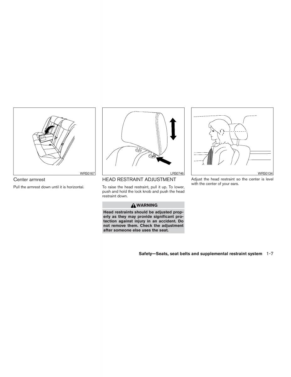 Nissan Altima L32 IV 4 owners manual / page 23