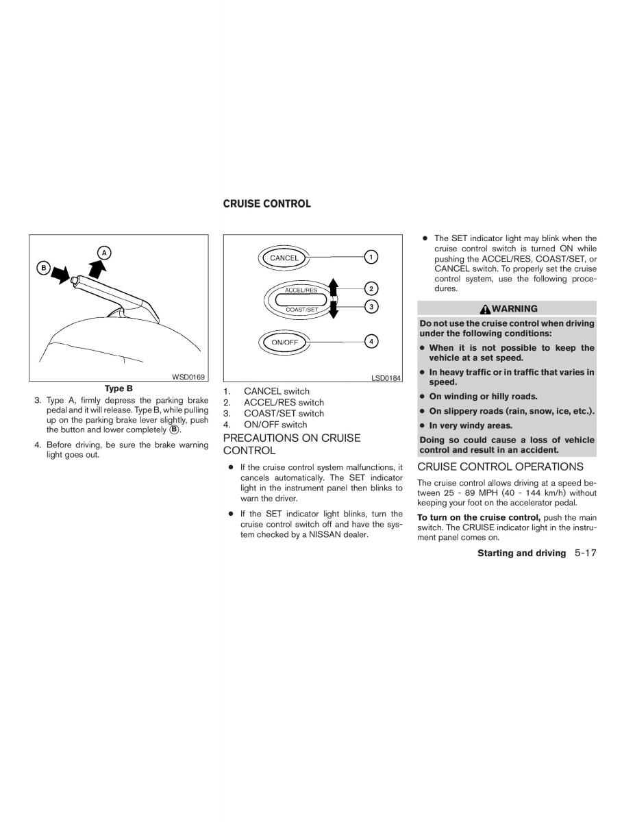 Nissan Altima L32 IV 4 owners manual / page 231