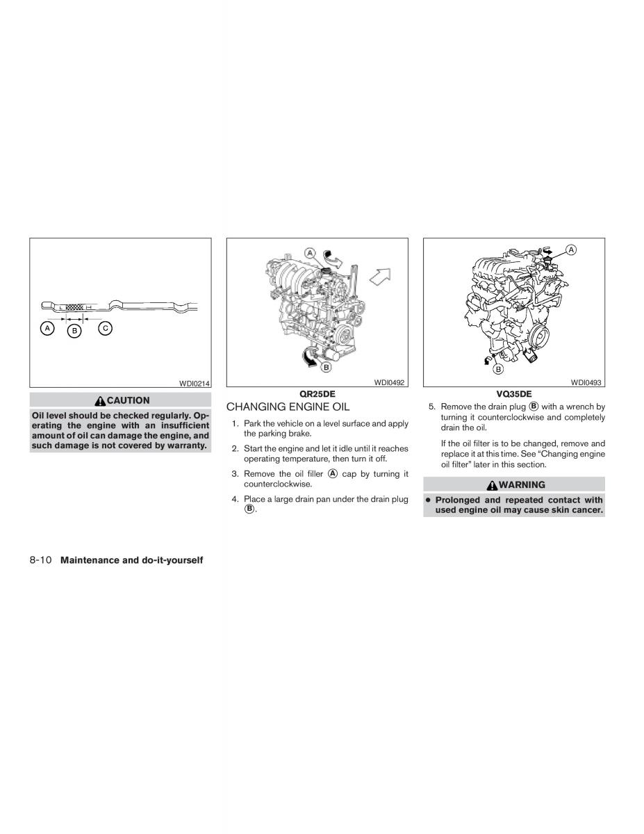 Nissan Altima L32 IV 4 owners manual / page 270