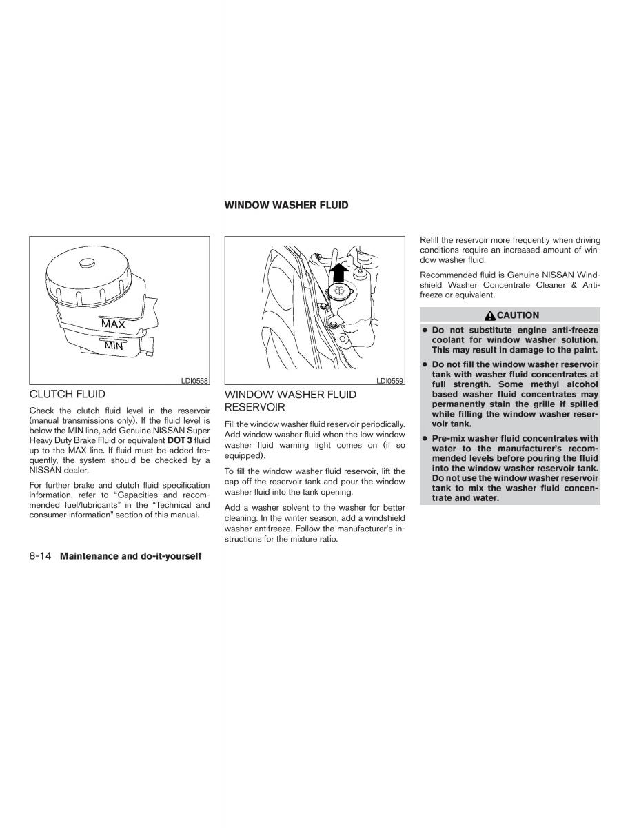 Nissan Altima L32 IV 4 owners manual / page 274