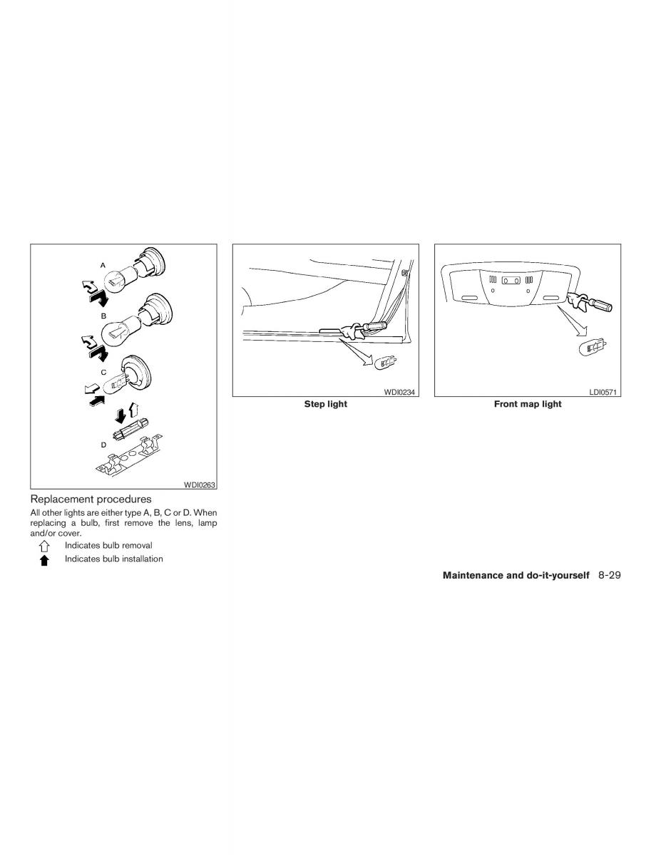 Nissan Altima L32 IV 4 owners manual / page 289