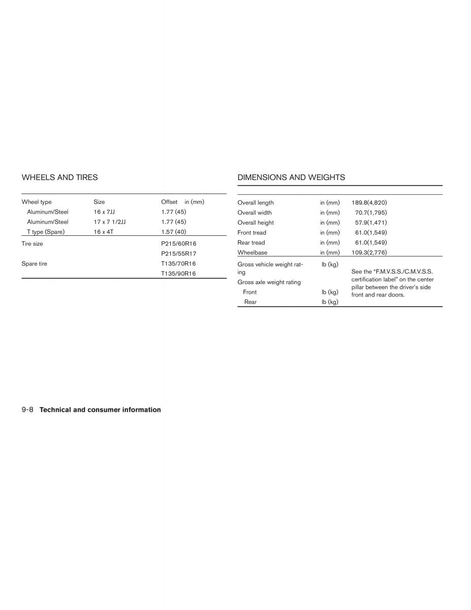 Nissan Altima L32 IV 4 owners manual / page 310