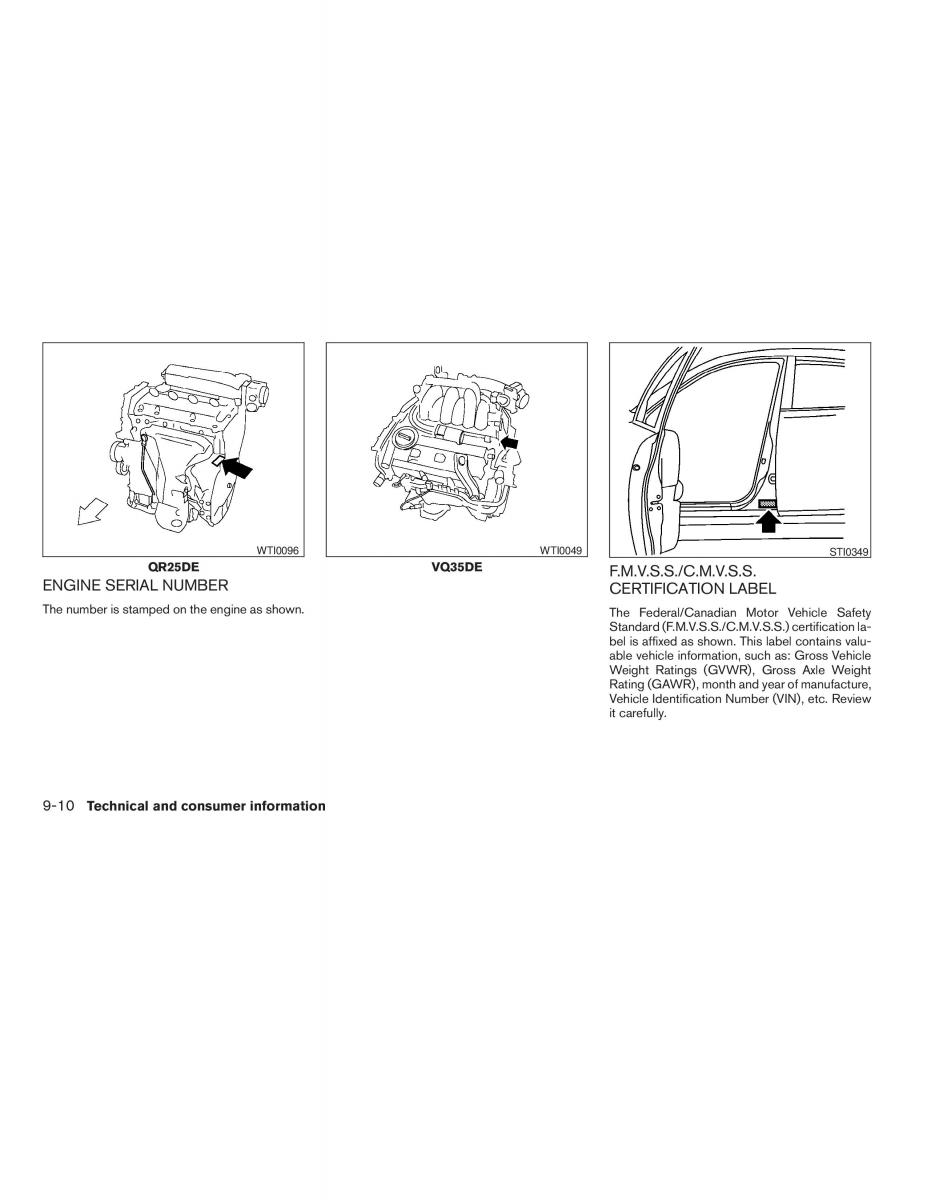 Nissan Altima L32 IV 4 owners manual / page 312