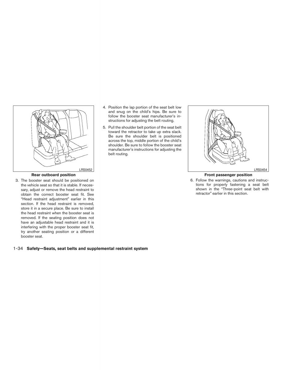 Nissan Altima L32 IV 4 owners manual / page 50