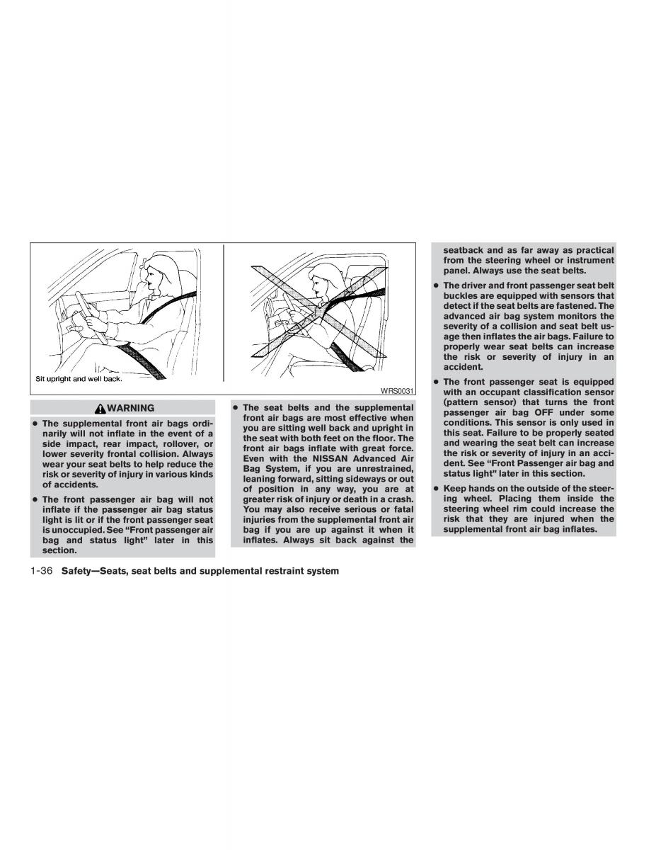 Nissan Altima L32 IV 4 owners manual / page 52