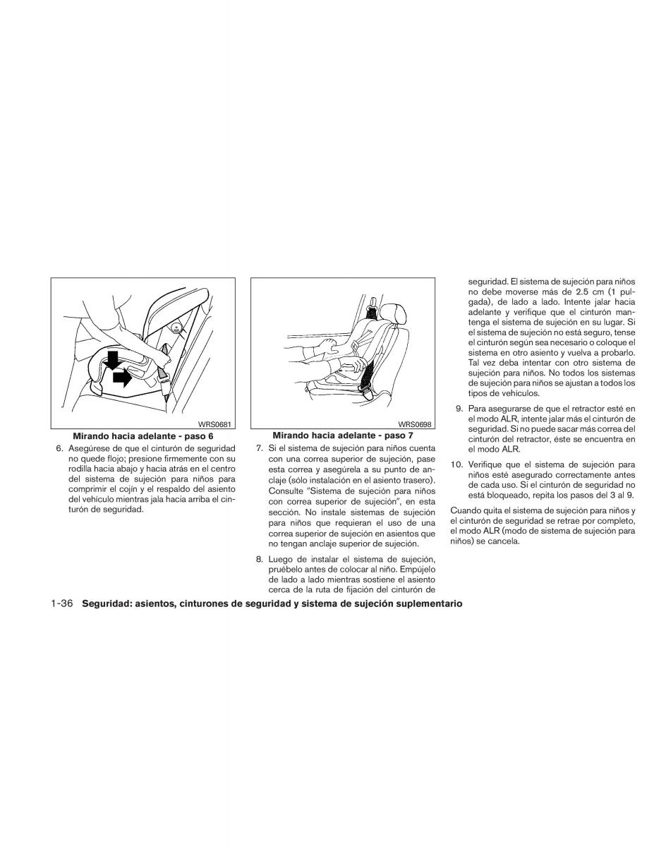 Nissan Altima L32 IV 4 manual del propietario / page 57