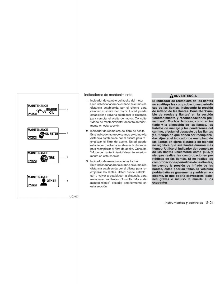 Nissan Altima L32 IV 4 manual del propietario / page 104