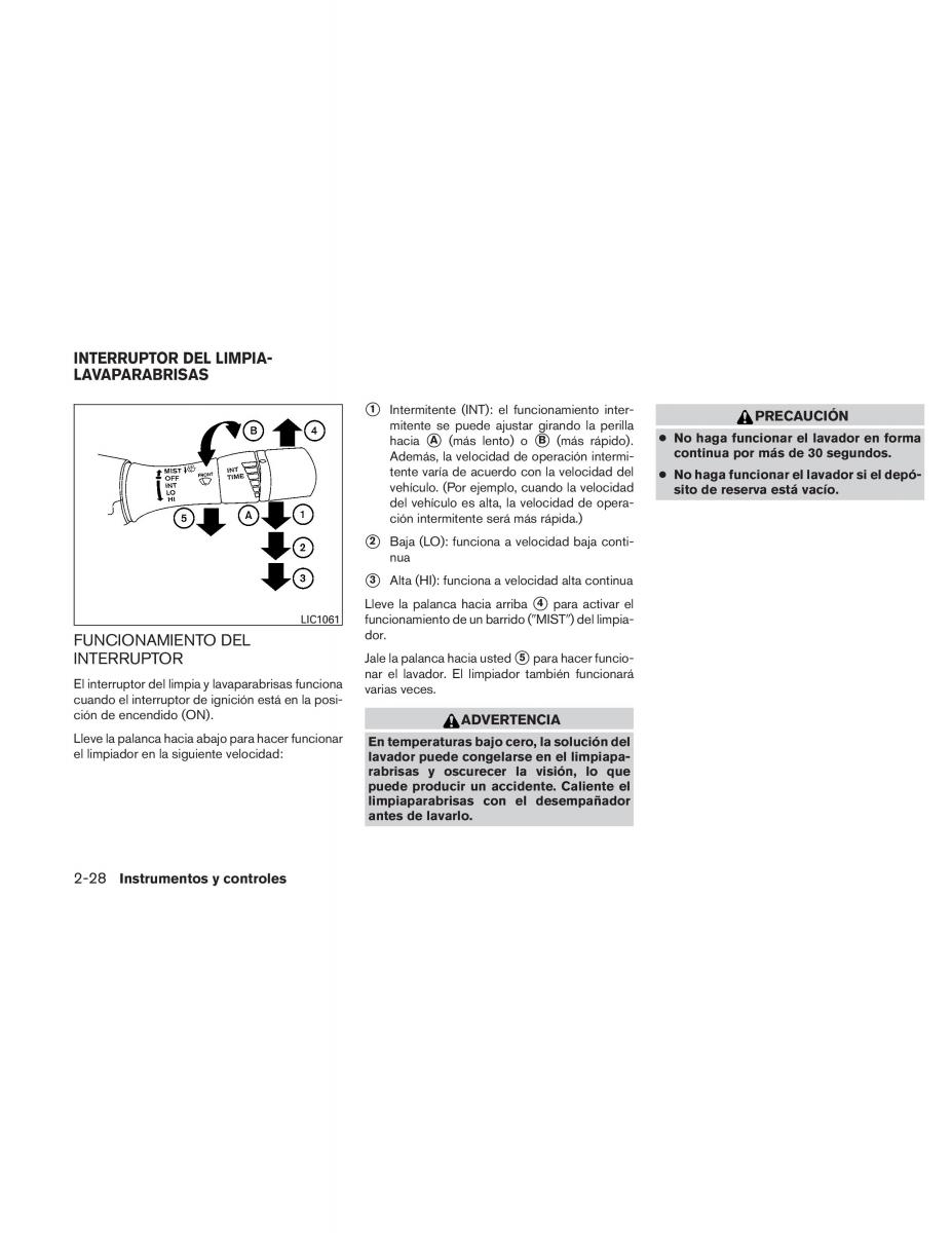 Nissan Altima L32 IV 4 manual del propietario / page 111