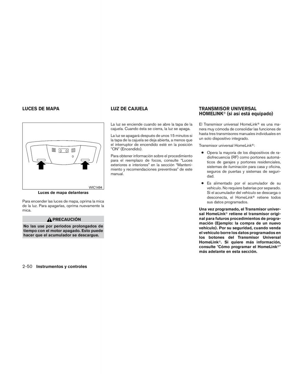 Nissan Altima L32 IV 4 manual del propietario / page 133