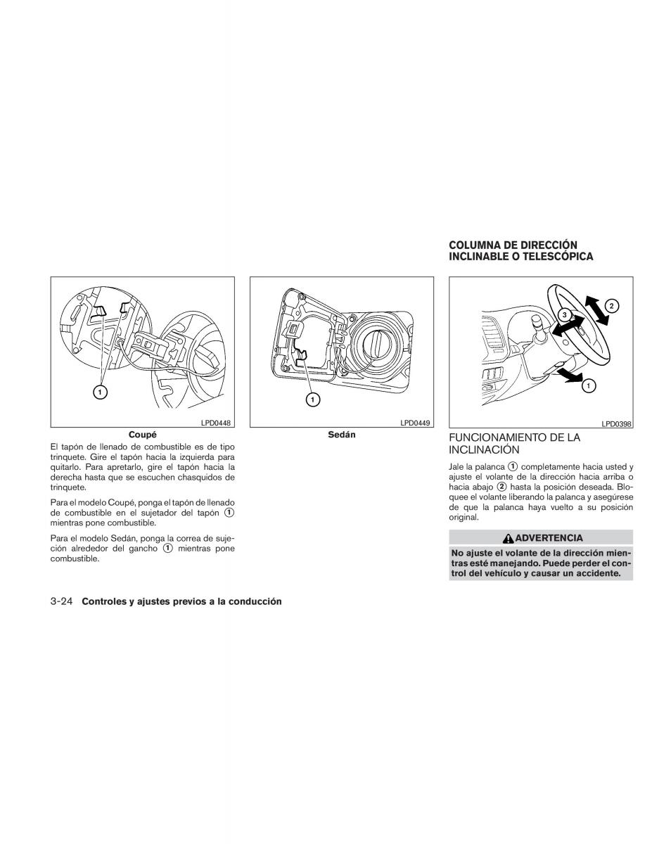 Nissan Altima L32 IV 4 manual del propietario / page 161