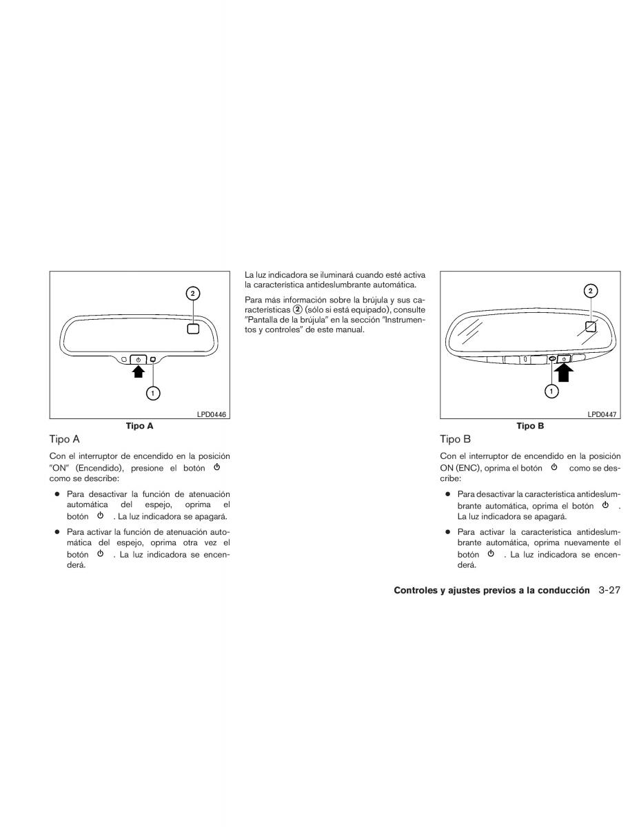 Nissan Altima L32 IV 4 manual del propietario / page 164