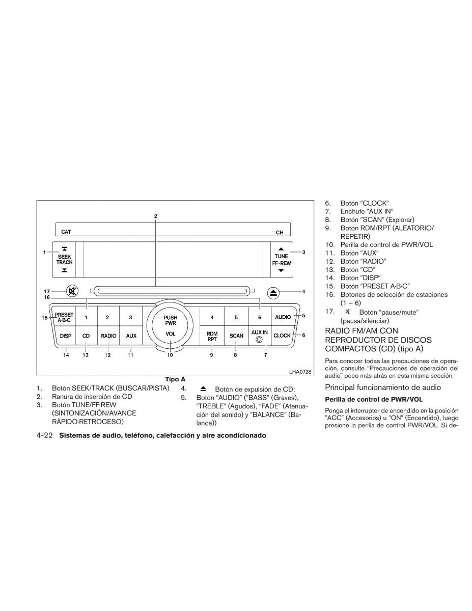 Nissan Altima L32 IV 4 manual del propietario / page 189