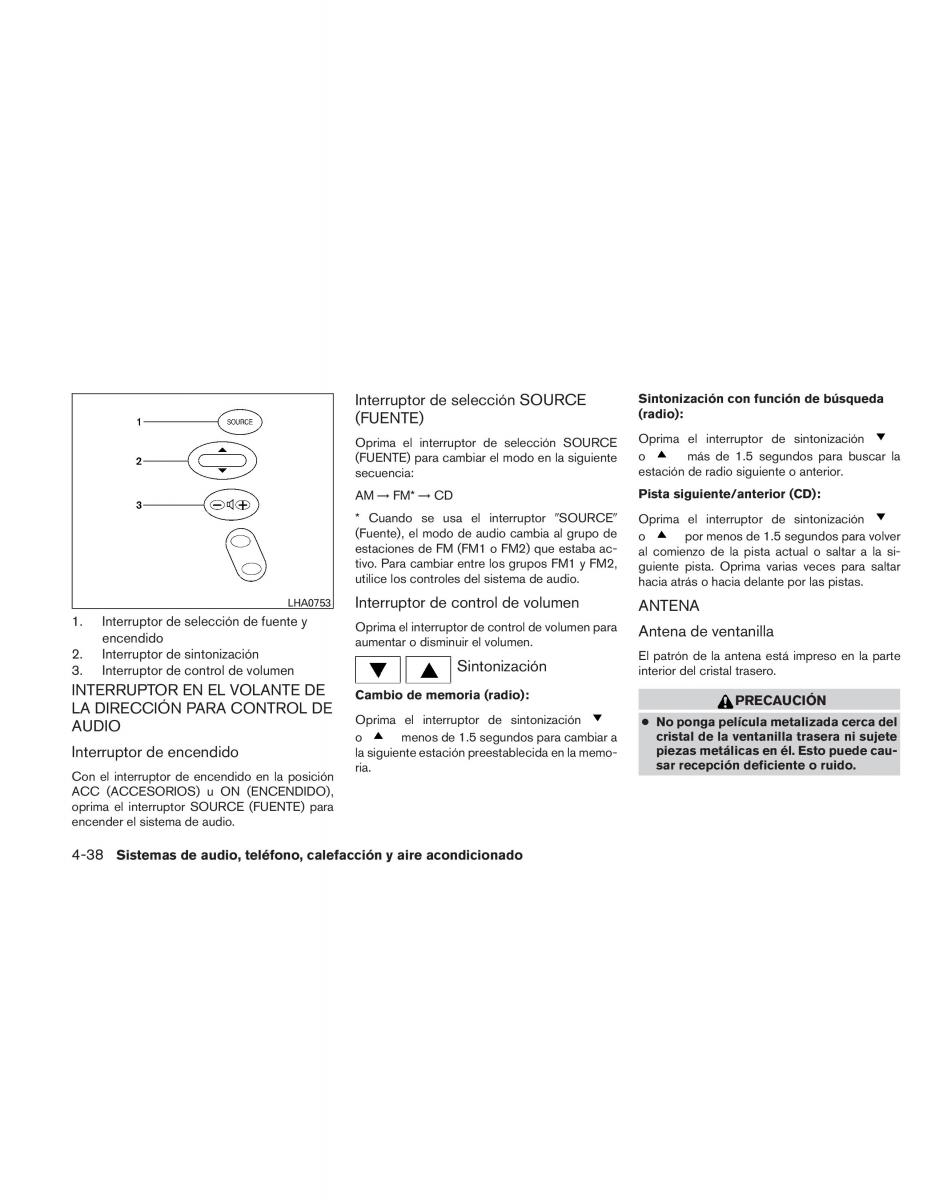 Nissan Altima L32 IV 4 manual del propietario / page 205