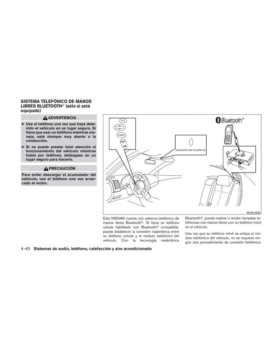 Nissan Altima L32 IV 4 manual del propietario / page 207