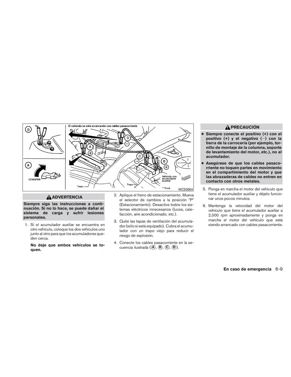 Nissan Altima L32 IV 4 manual del propietario / page 258