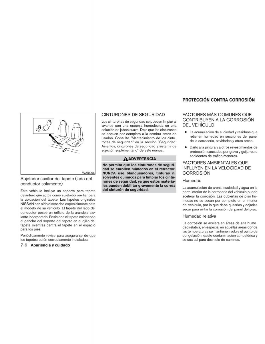 Nissan Altima L32 IV 4 manual del propietario / page 269