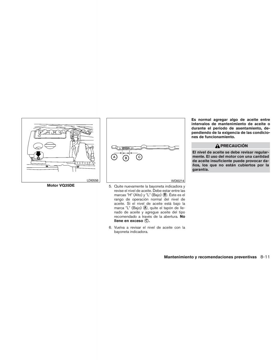 Nissan Altima L32 IV 4 manual del propietario / page 282