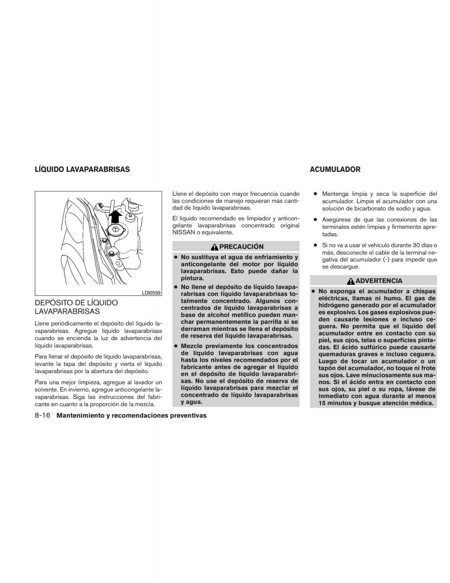 Nissan Altima L32 IV 4 manual del propietario / page 287