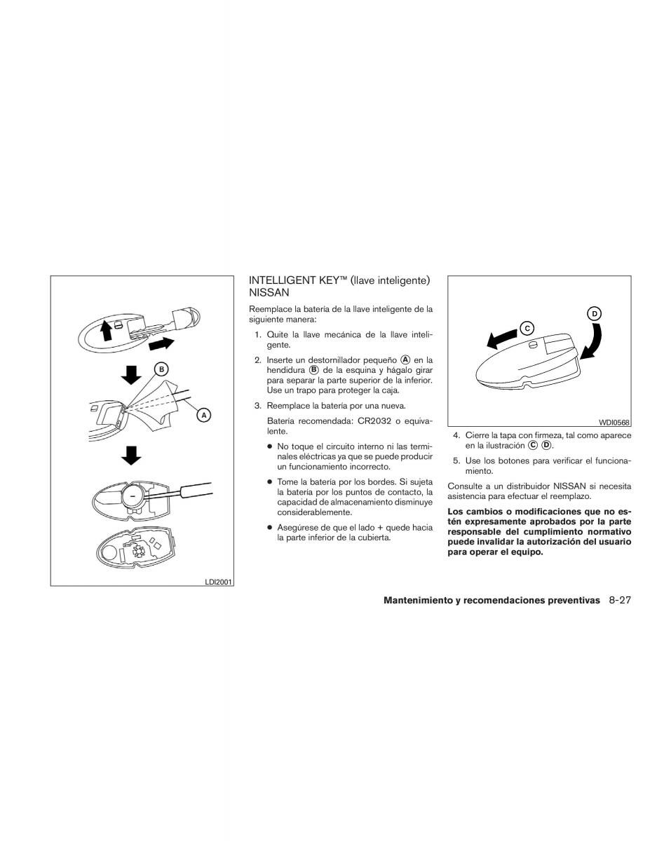 Nissan Altima L32 IV 4 manual del propietario / page 298