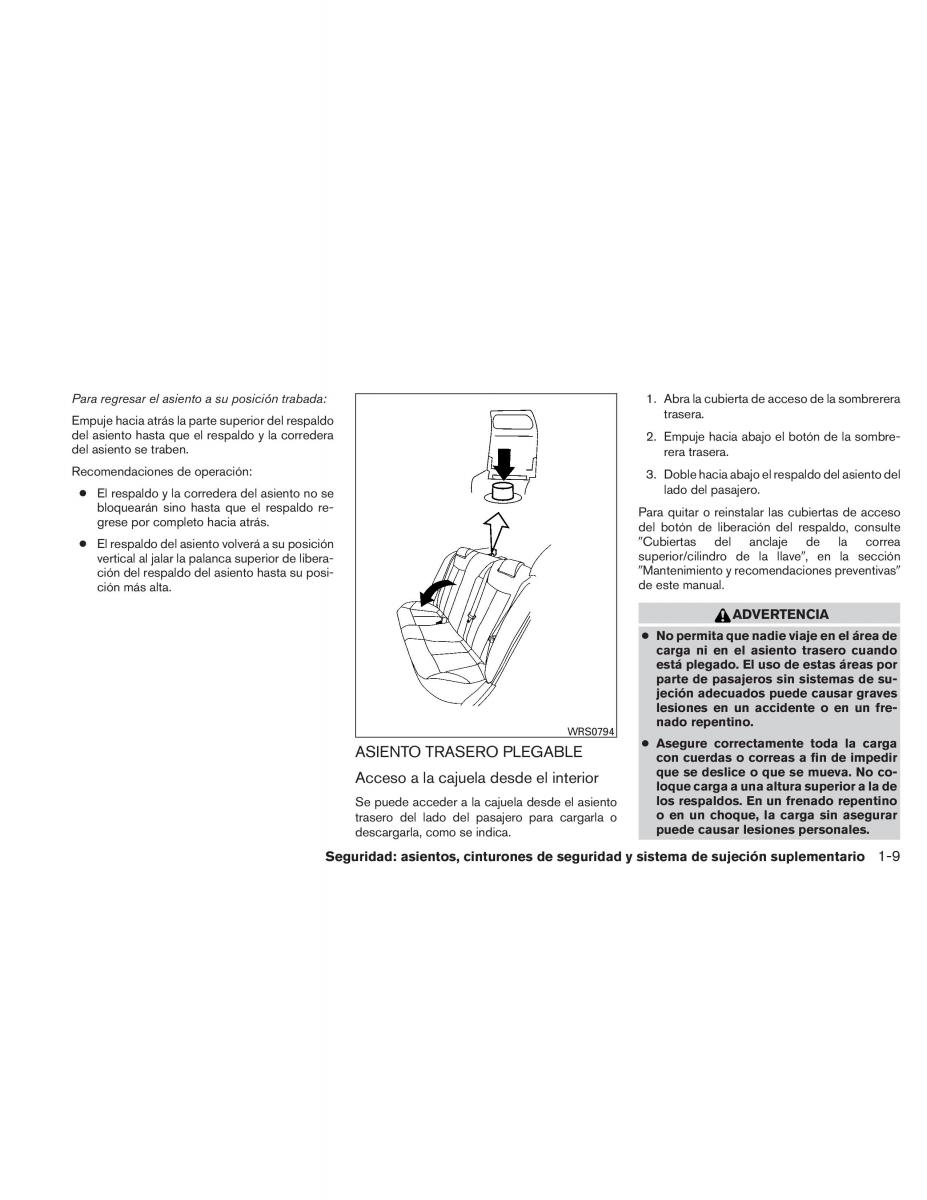 Nissan Altima L32 IV 4 manual del propietario / page 30