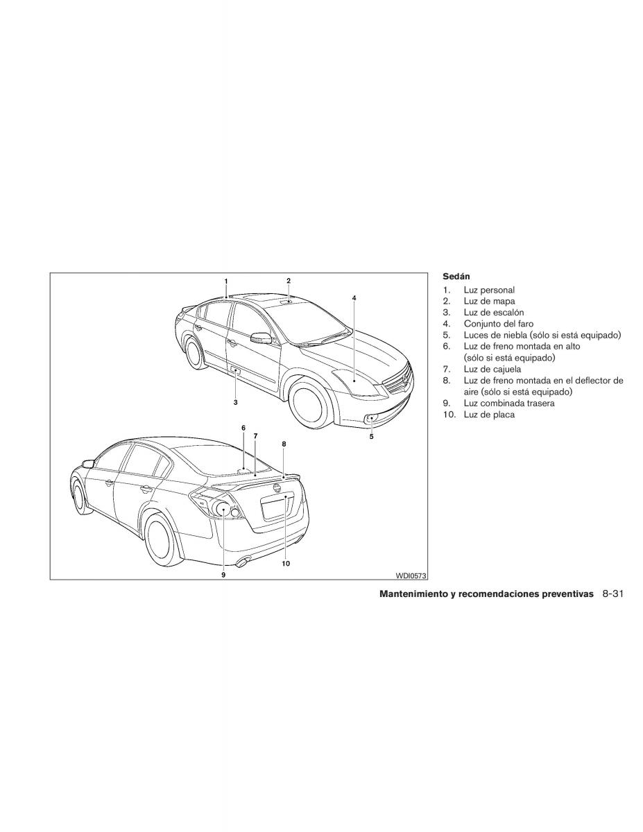 Nissan Altima L32 IV 4 manual del propietario / page 302