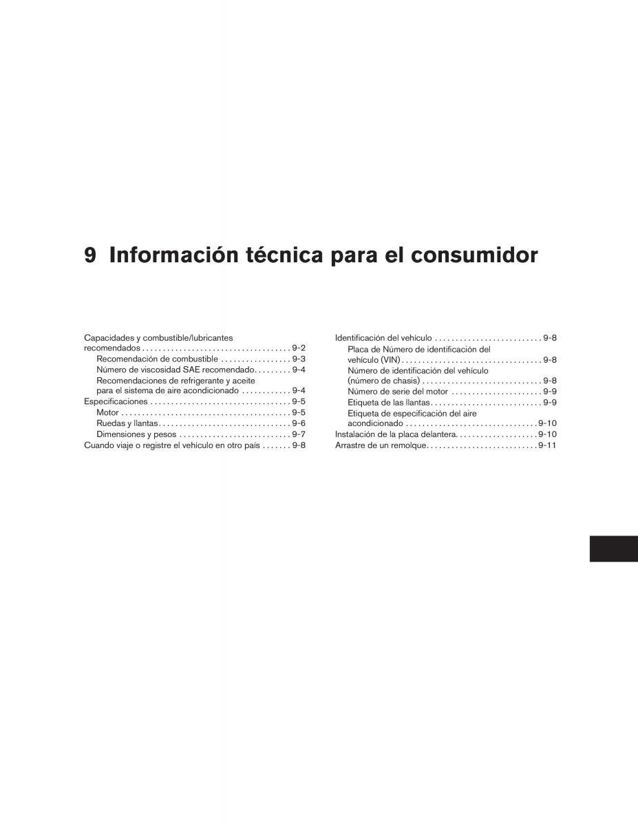 Nissan Altima L32 IV 4 manual del propietario / page 318