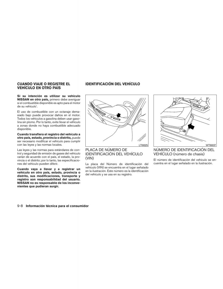 Nissan Altima L32 IV 4 manual del propietario / page 325