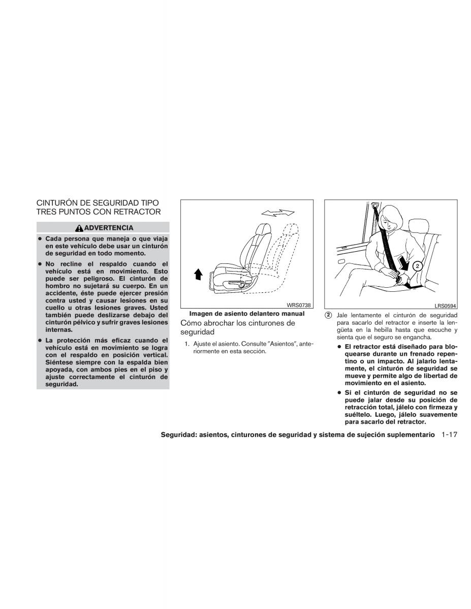 Nissan Altima L32 IV 4 manual del propietario / page 38