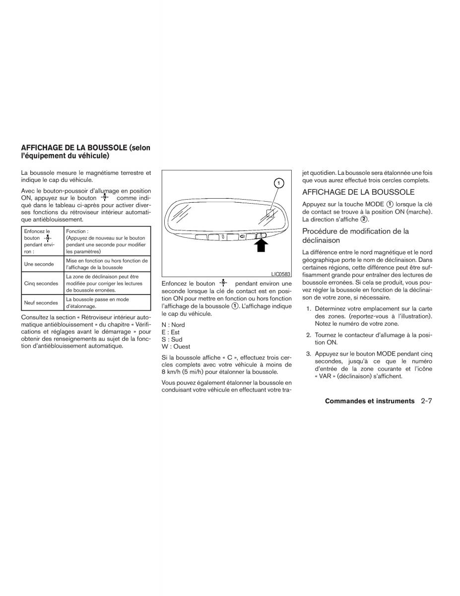 Nissan Altima L32 IV 4 manuel du proprietaire / page 85