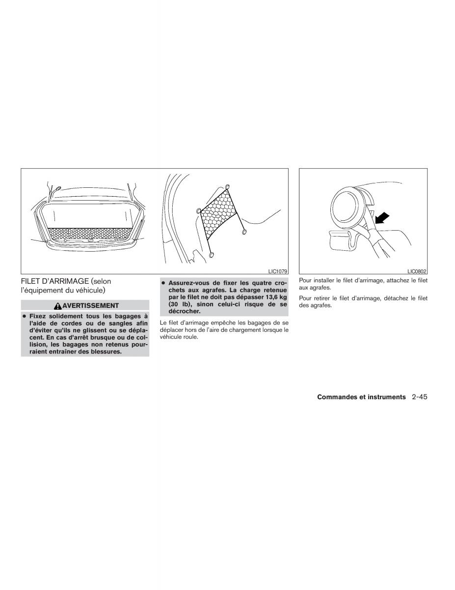 Nissan Altima L32 IV 4 manuel du proprietaire / page 123