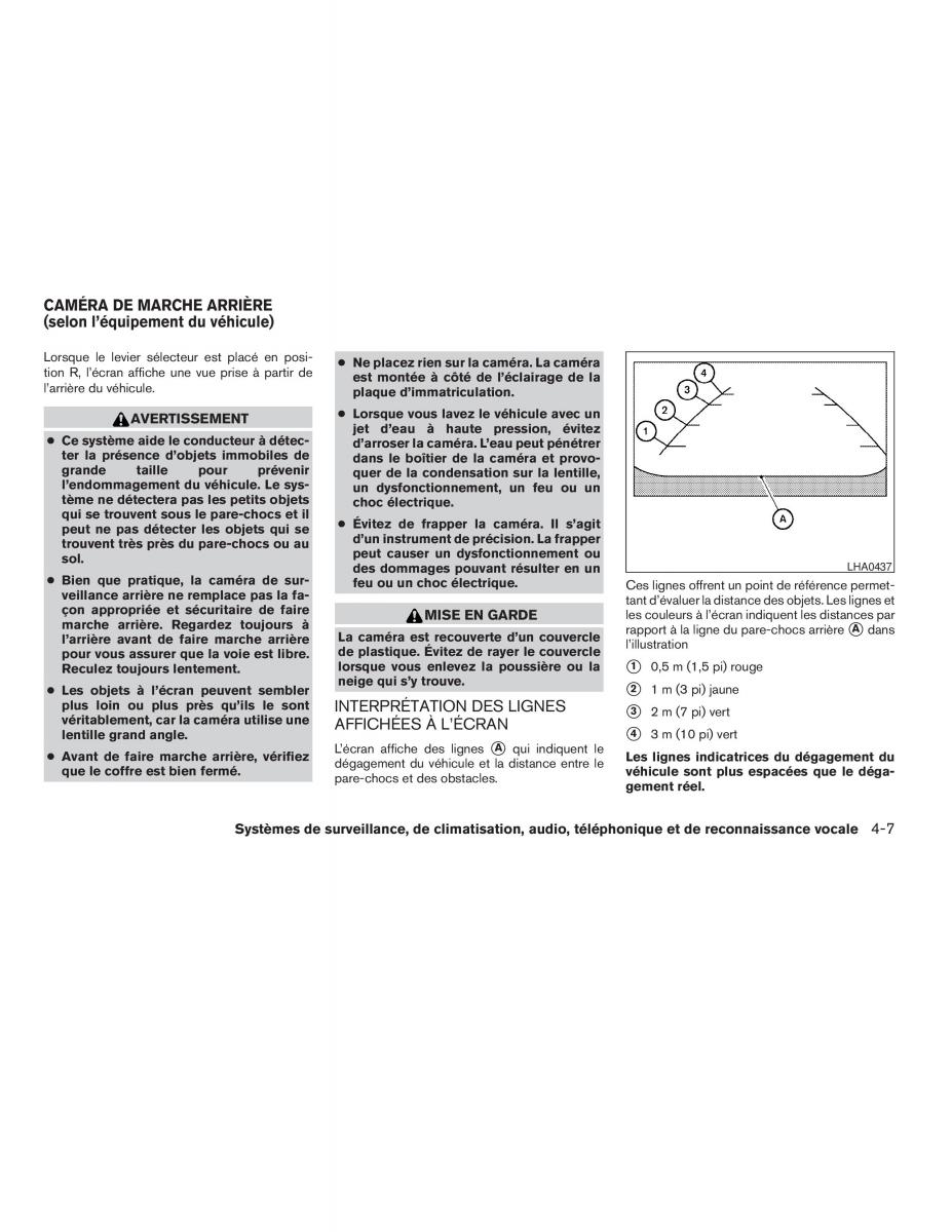 Nissan Altima L32 IV 4 manuel du proprietaire / page 169