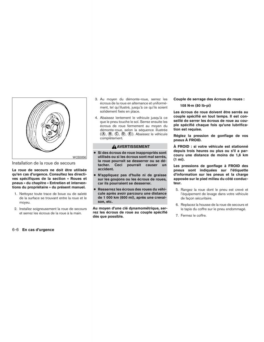 Nissan Altima L32 IV 4 manuel du proprietaire / page 278