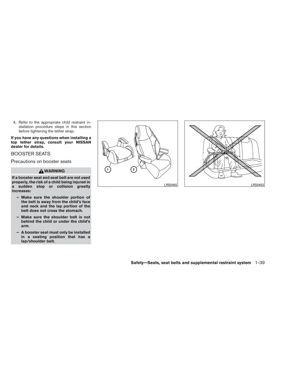 Nissan Altima L33 V 5 owners manual / page 56