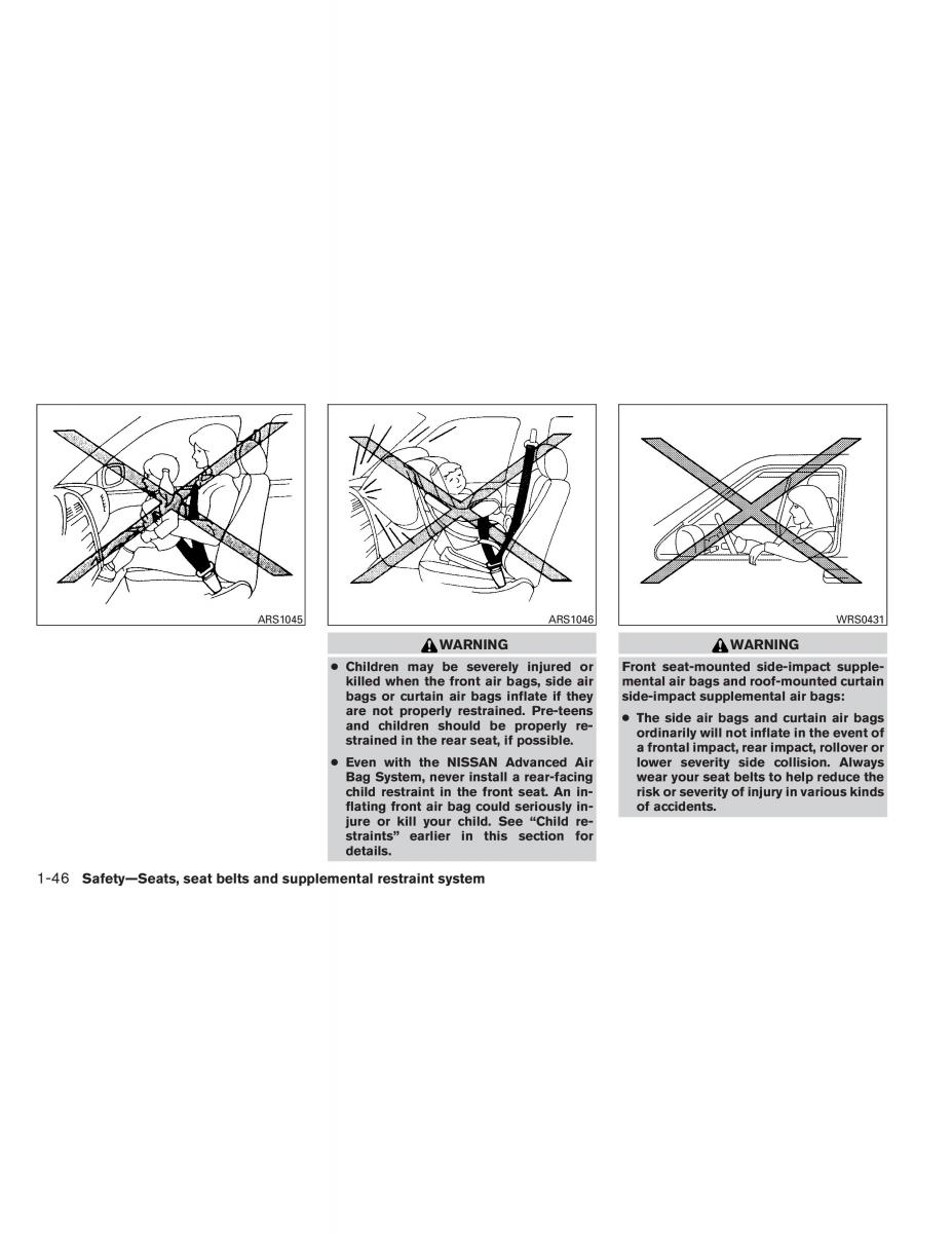 Nissan Altima L33 V 5 owners manual / page 63