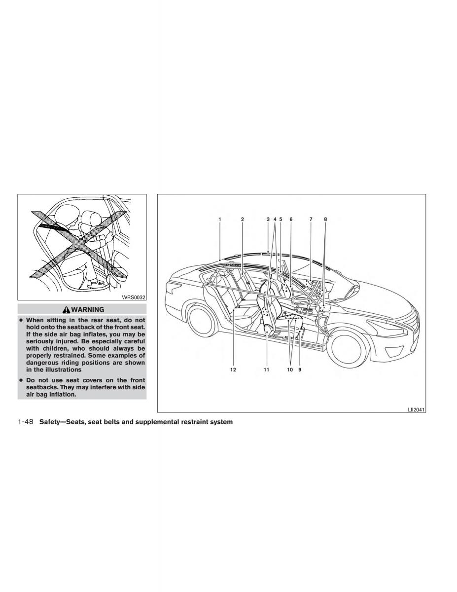 Nissan Altima L33 V 5 owners manual / page 65