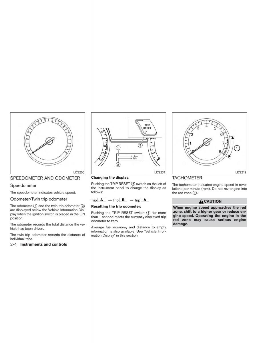 Nissan Altima L33 V 5 owners manual / page 81