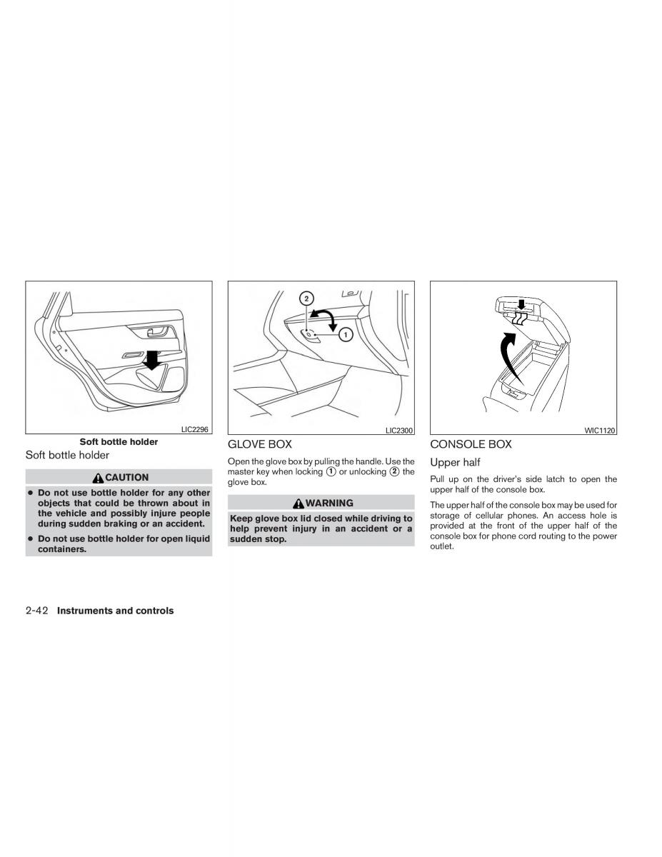 Nissan Altima L33 V 5 owners manual / page 119