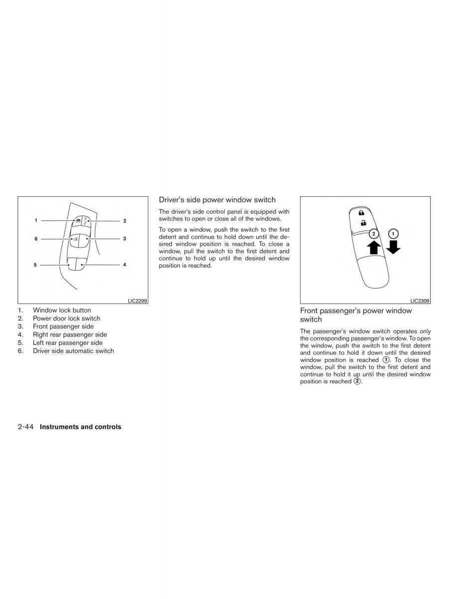 Nissan Altima L33 V 5 owners manual / page 121