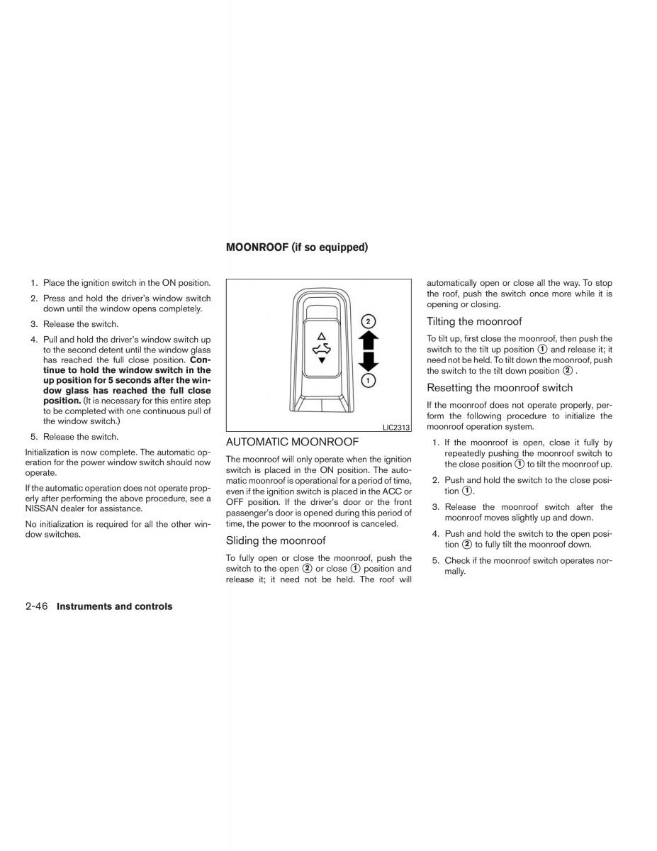 Nissan Altima L33 V 5 owners manual / page 123