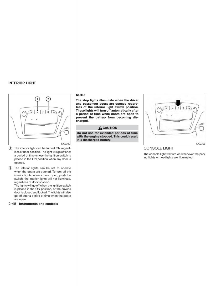 Nissan Altima L33 V 5 owners manual / page 125