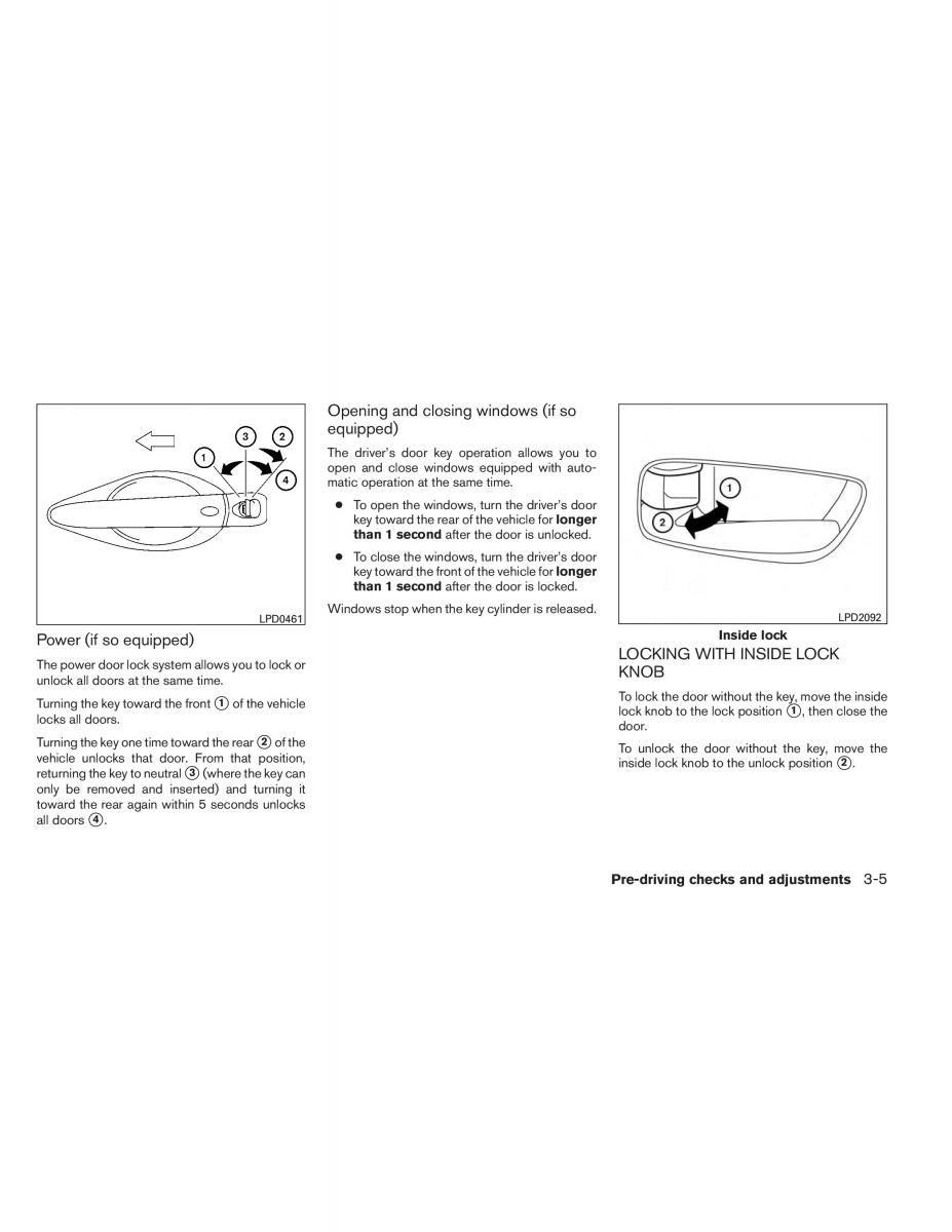 Nissan Altima L33 V 5 owners manual / page 136