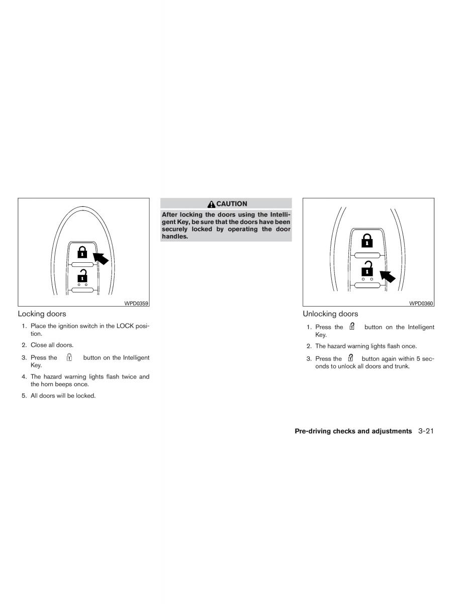 Nissan Altima L33 V 5 owners manual / page 152