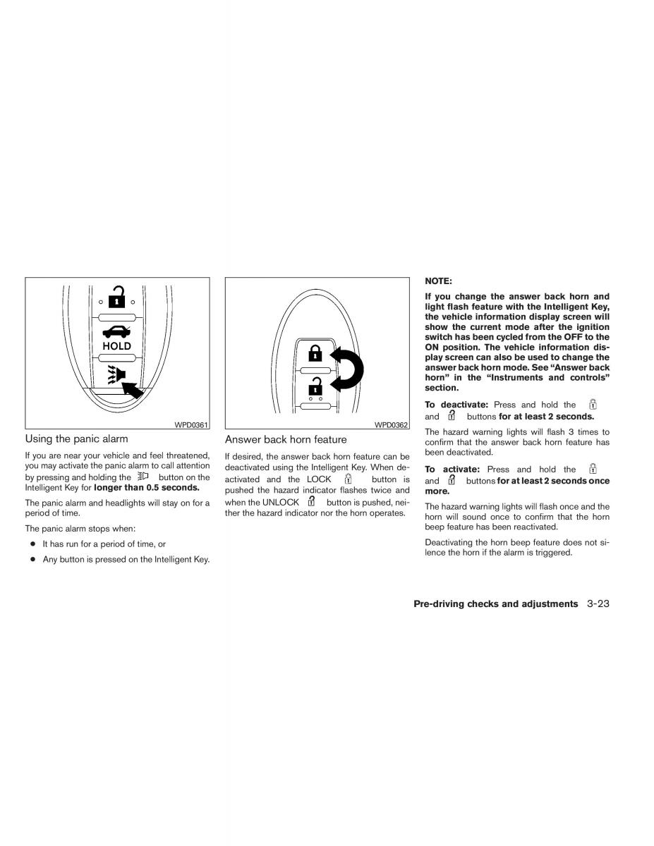 Nissan Altima L33 V 5 owners manual / page 154