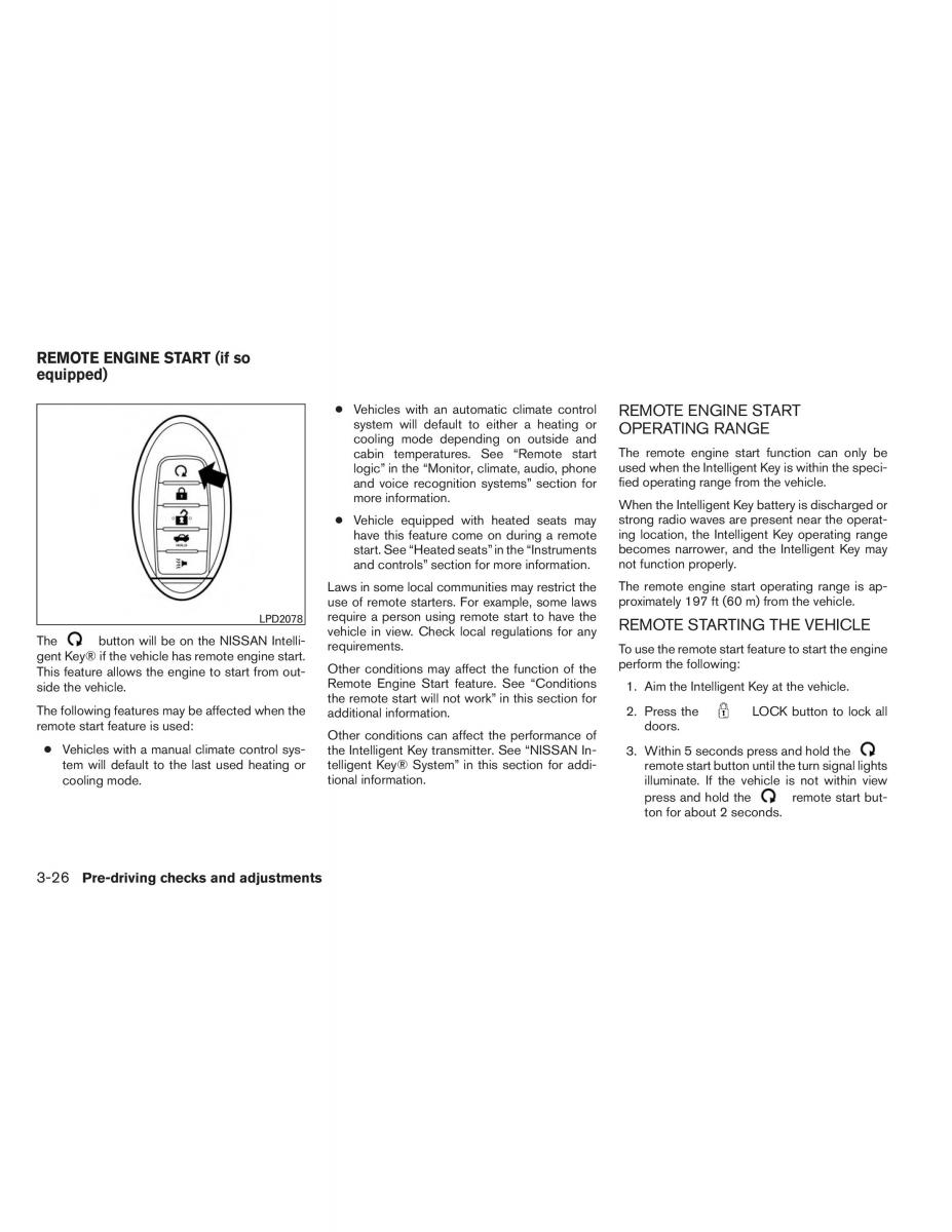 Nissan Altima L33 V 5 owners manual / page 157