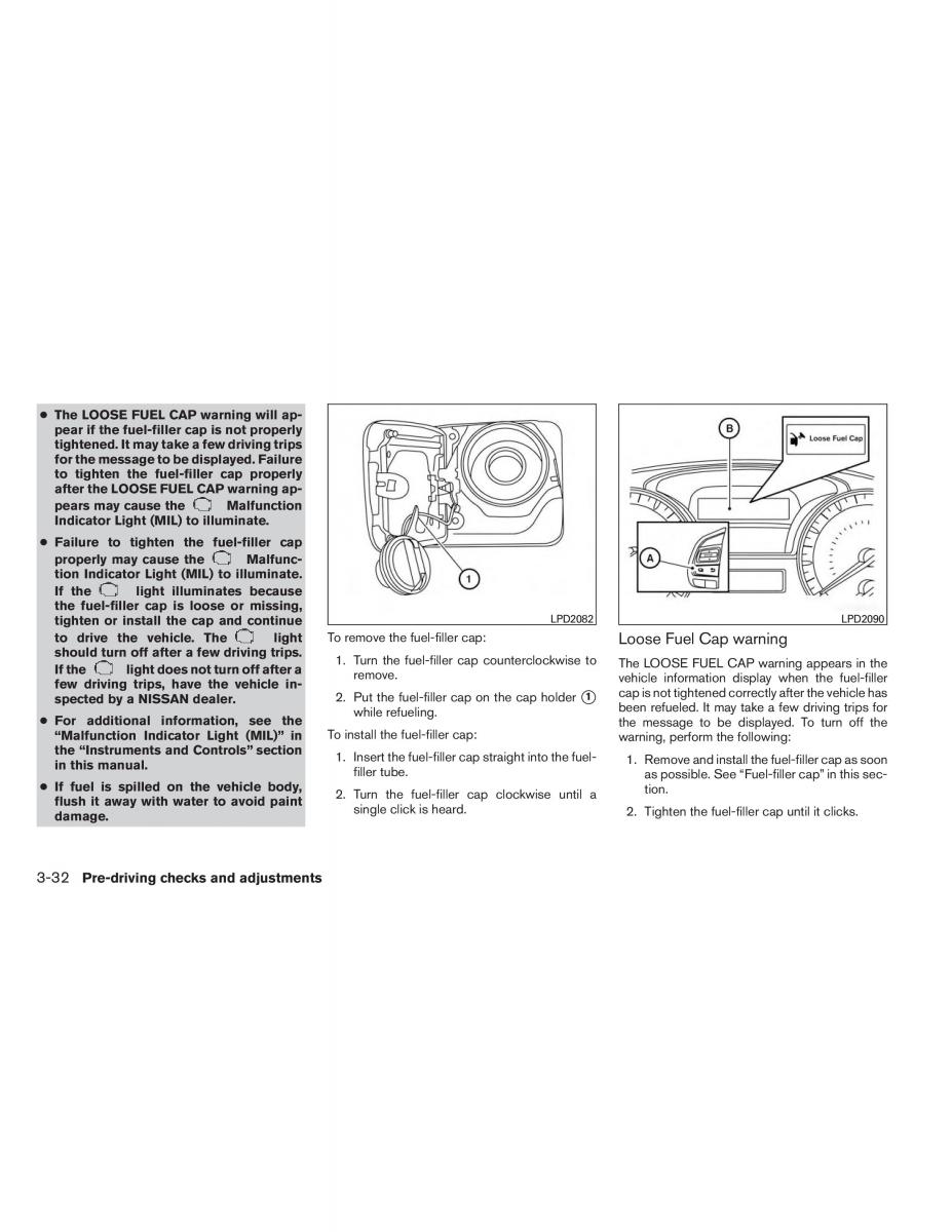 Nissan Altima L33 V 5 owners manual / page 163