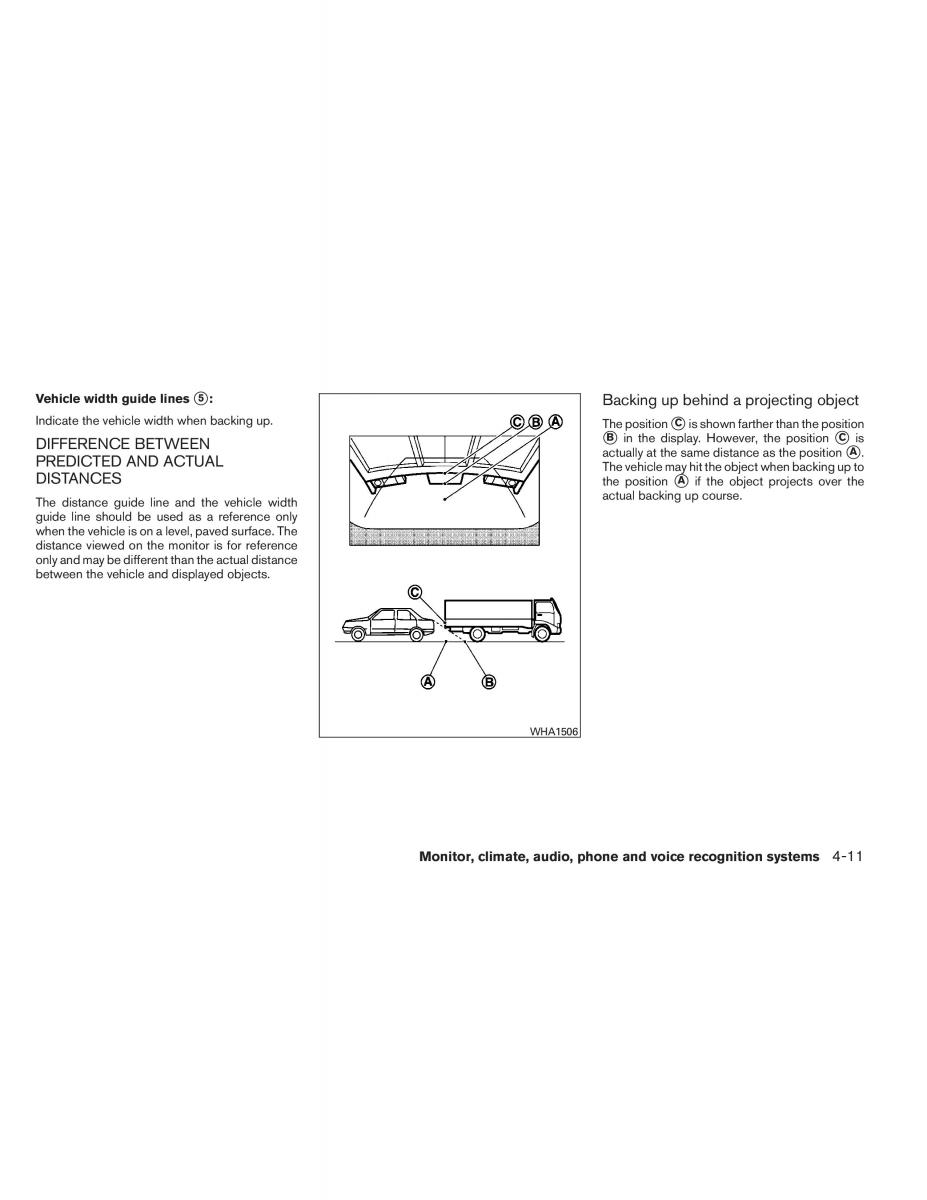 Nissan Altima L33 V 5 owners manual / page 180