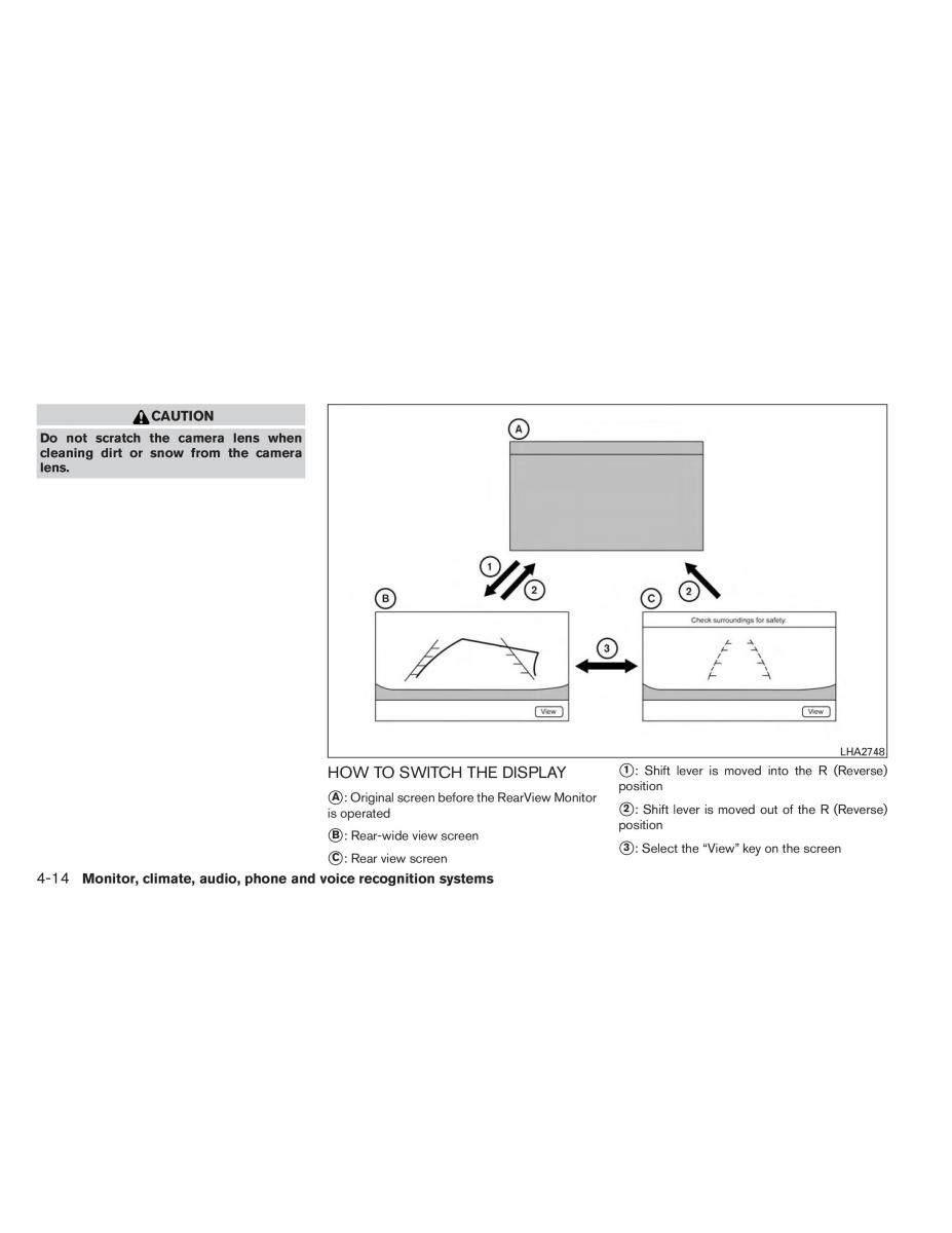 Nissan Altima L33 V 5 owners manual / page 183