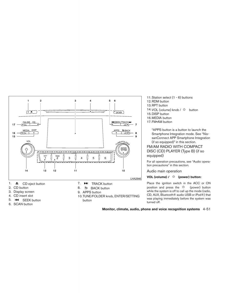 Nissan Altima L33 V 5 owners manual / page 220