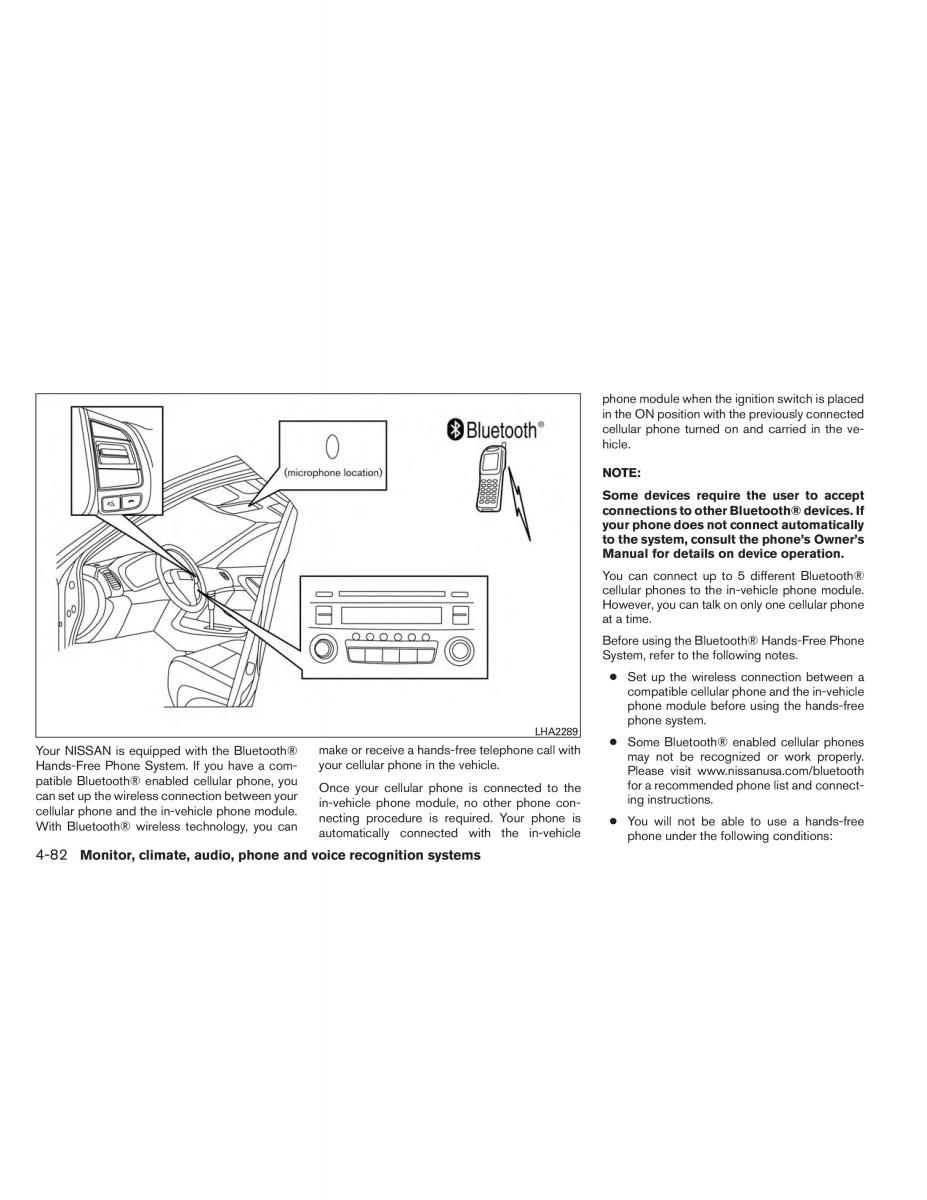 Nissan Altima L33 V 5 owners manual / page 251